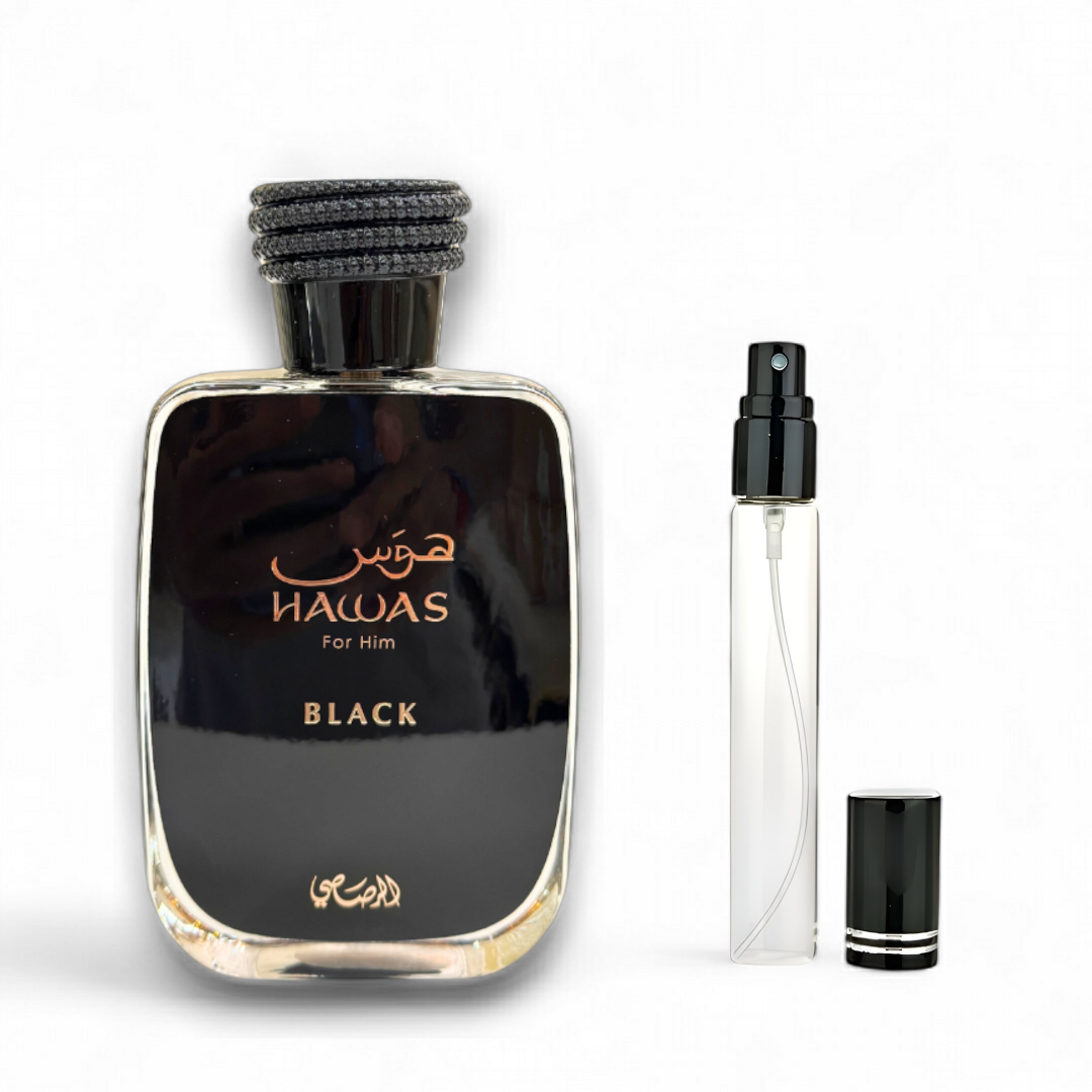 Rasasi Hawas Black EDP : Decants